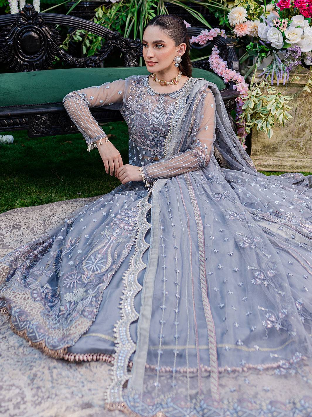 Izel | Heeriye Festive Collection | Jashn e Bahara - Pakistani Designer Dress - by Izel | Type: Bridal - 100% Original at Saira Sultan
