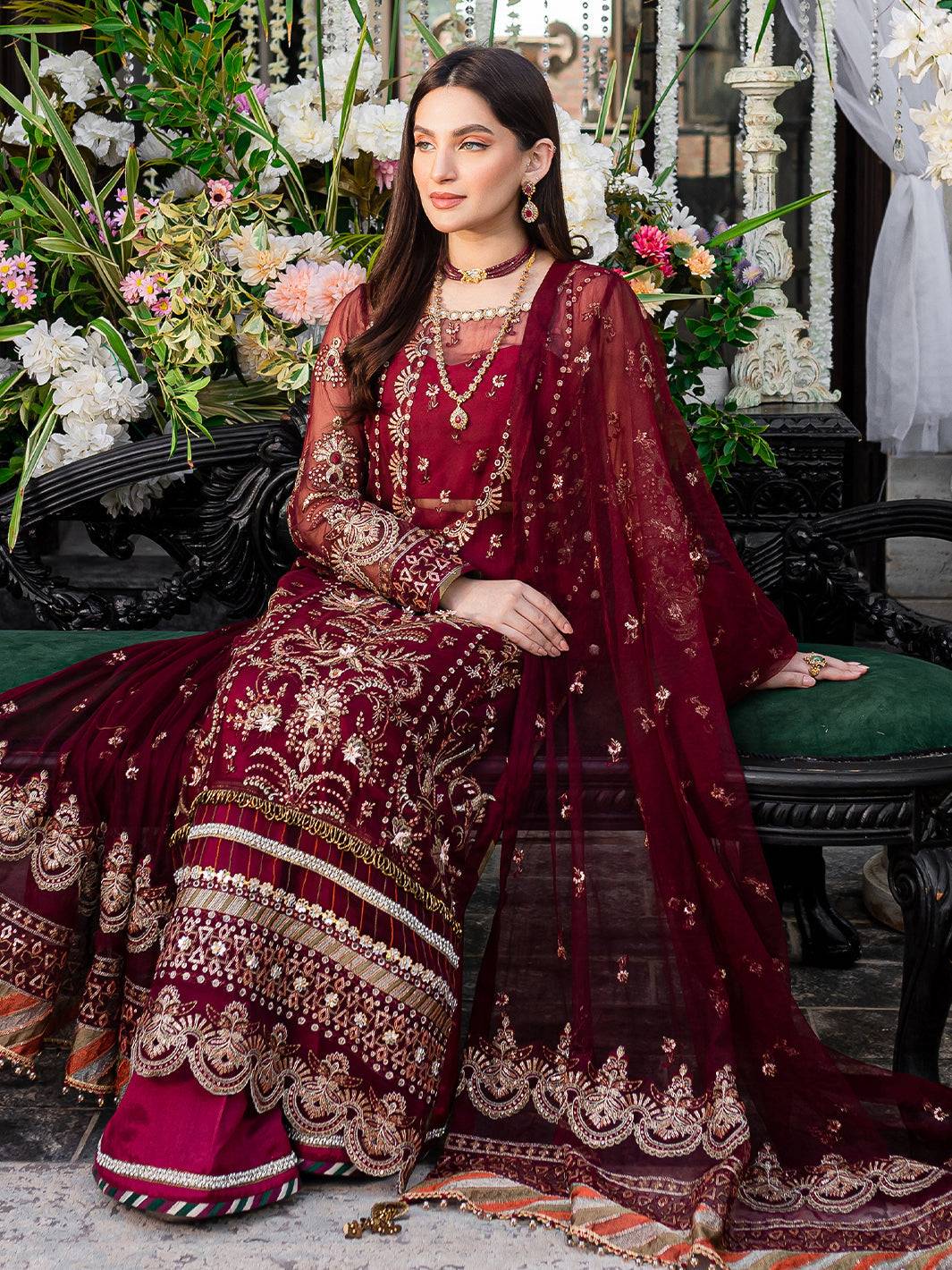 Izel | Heeriye Festive Collection | Sarang - Pakistani Designer Dress - by Izel | Type: Formal - 100% Original at Saira Sultan