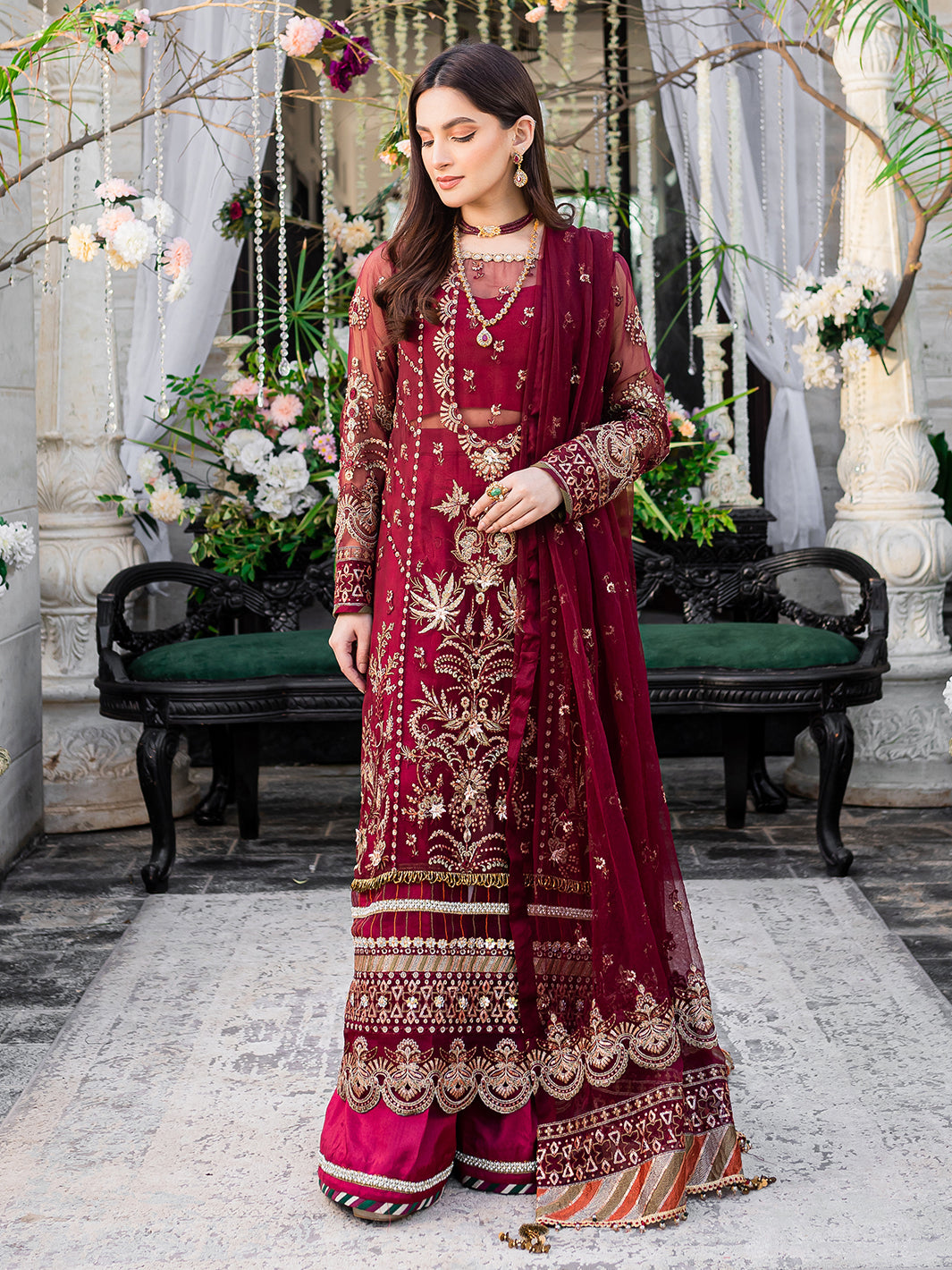 Izel | Heeriye Festive Collection | Sarang -  Izel Formal -  Saira Sultan