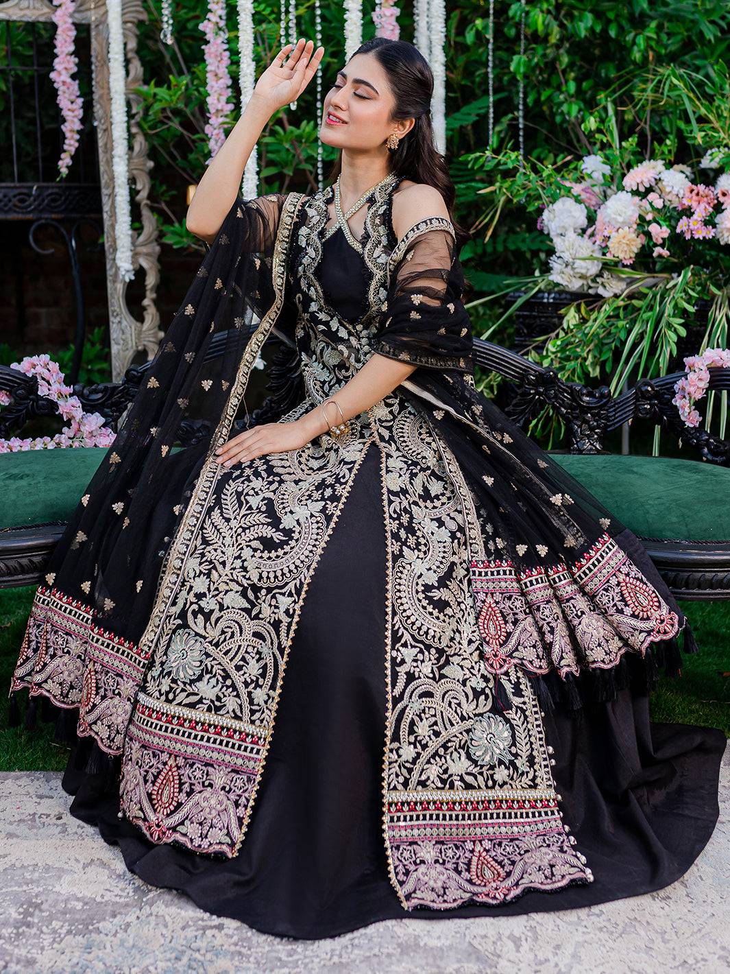 Izel | Heeriye Festive Collection |Surmaya - Pakistani Designer Dress - by Izel | Type: Bridal - 100% Original at Saira Sultan