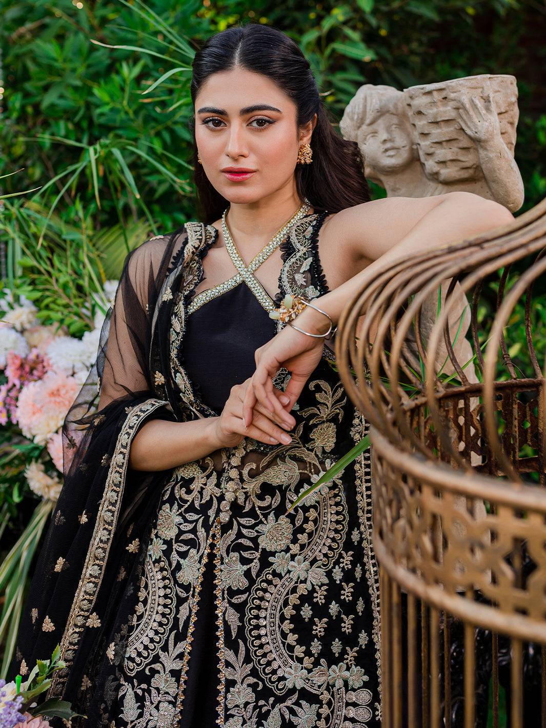Izel | Heeriye Festive Collection |Surmaya - Pakistani Designer Dress - by Izel | Type: Bridal - 100% Original at Saira Sultan