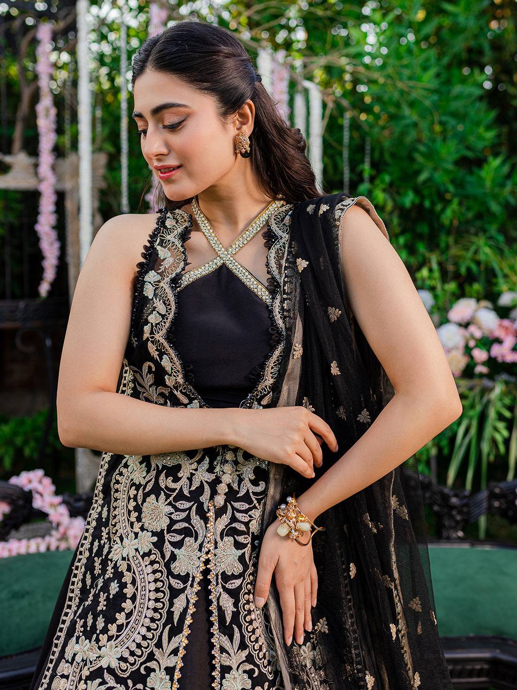 Izel | Heeriye Festive Collection |Surmaya - Pakistani Designer Dress - by Izel | Type: Bridal - 100% Original at Saira Sultan