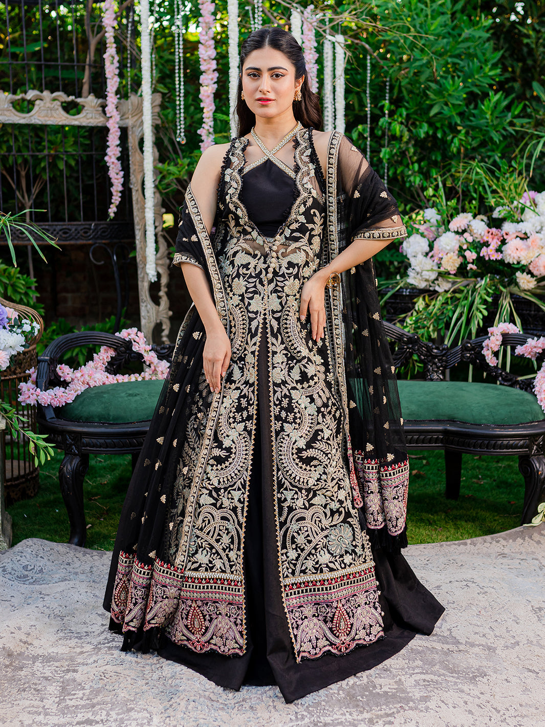 Izel | Heeriye Festive Collection |Surmaya -  Izel Bridal -  Saira Sultan