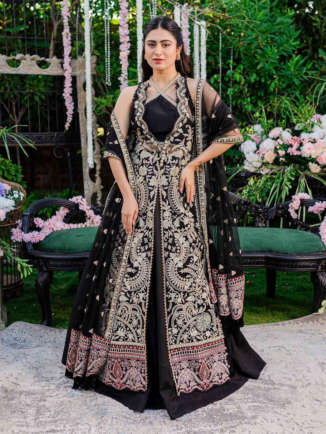 Izel | Heeriye Festive Collection |Surmaya - Pakistani Designer Dress - by Izel | Type: Bridal - 100% Original at Saira Sultan