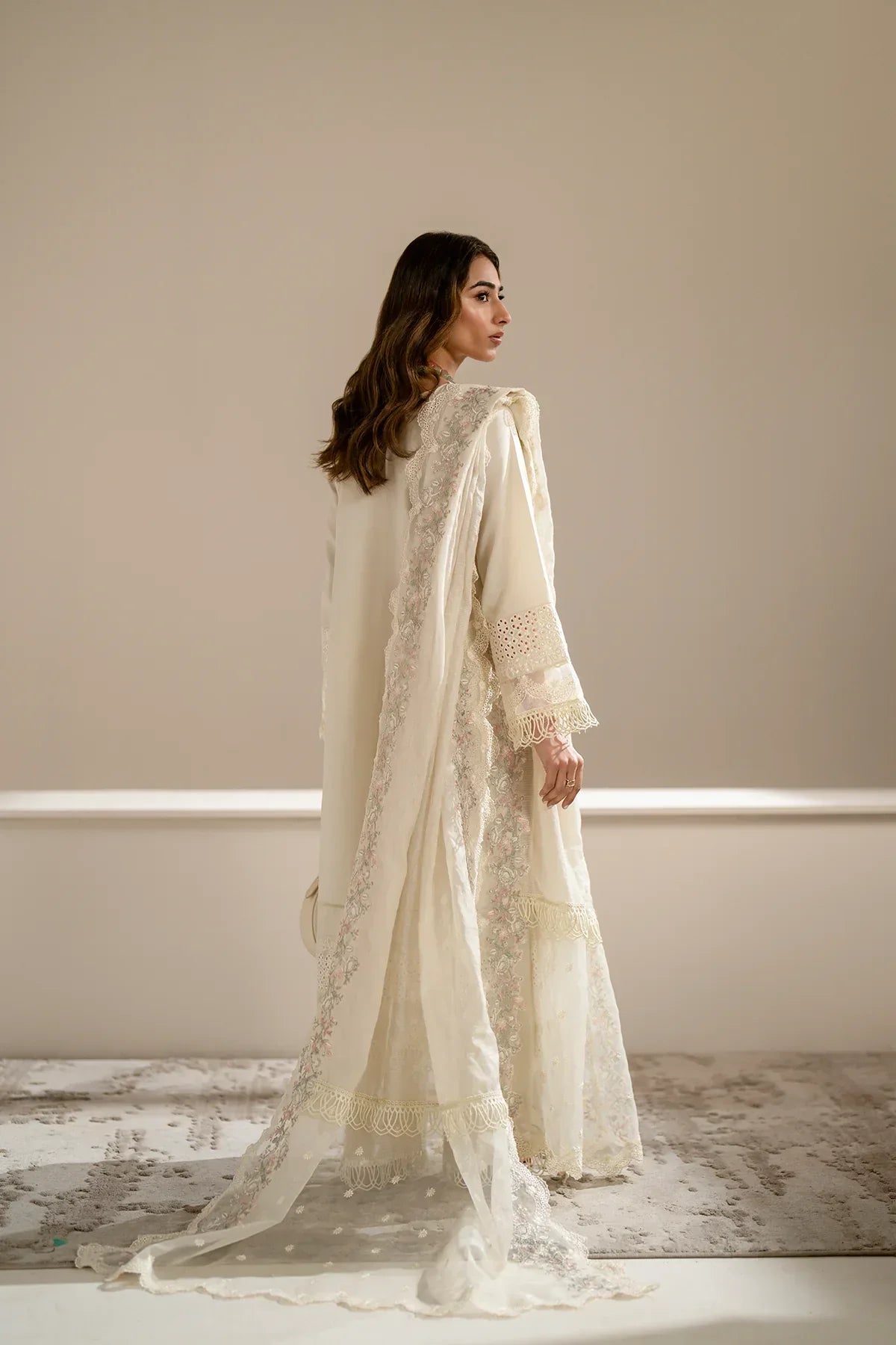 Azzal | Aghaaz Luxury Lawn | Mashl Custom Size