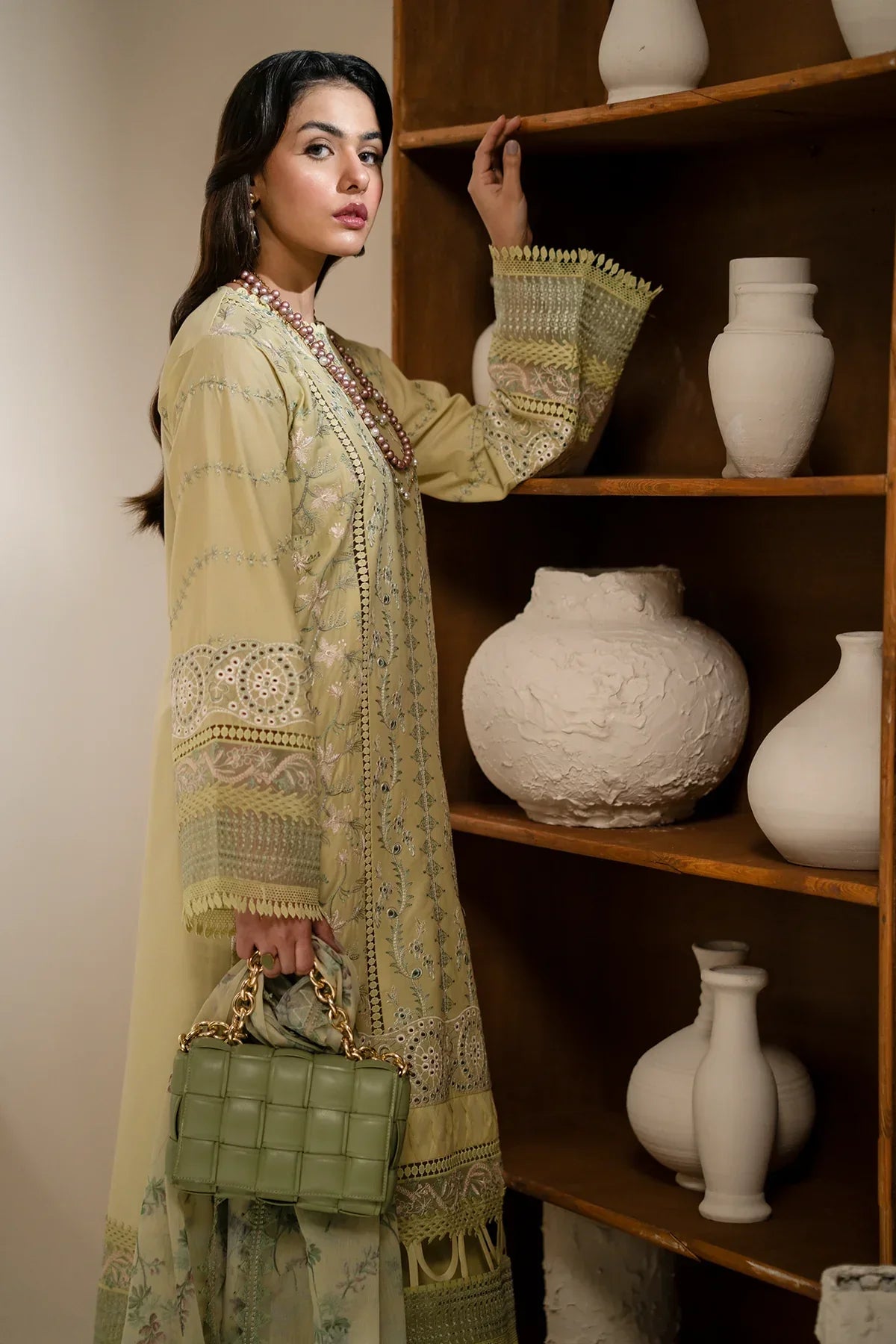 Azzal | Aghaaz Luxury Lawn | Jehaan Custom Size