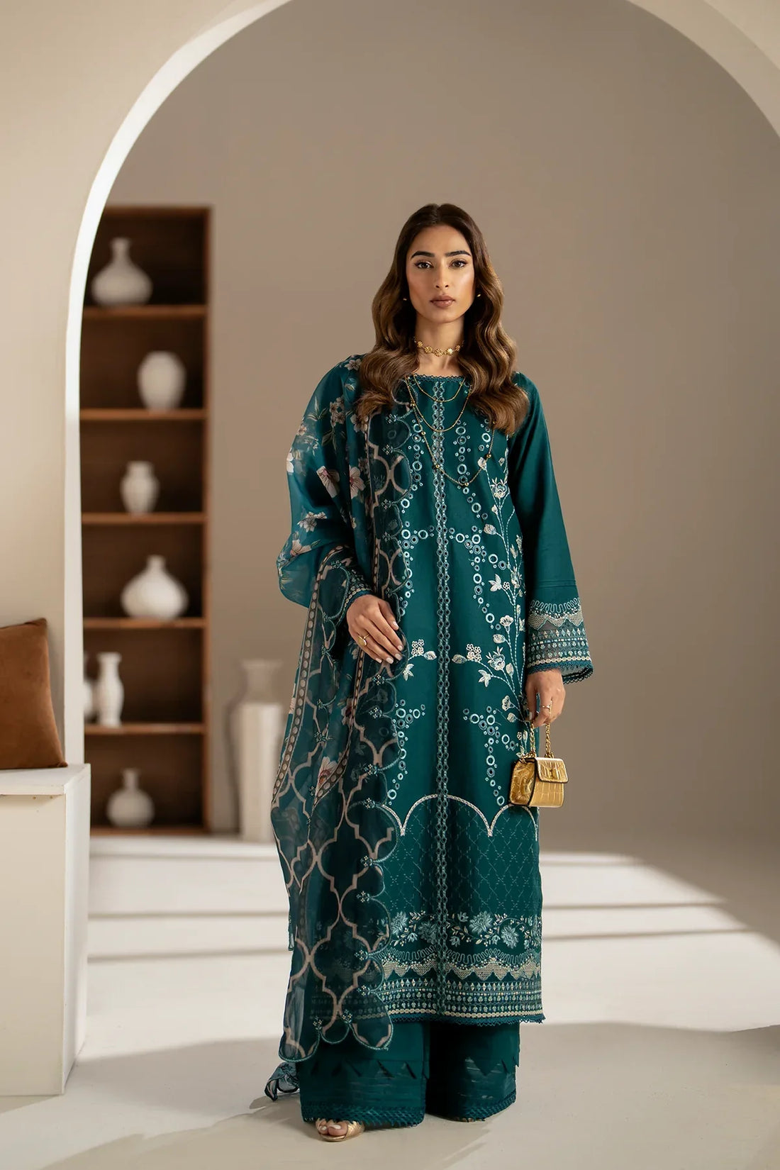 Azzal | Aghaaz Luxury Lawn | Mehr XS