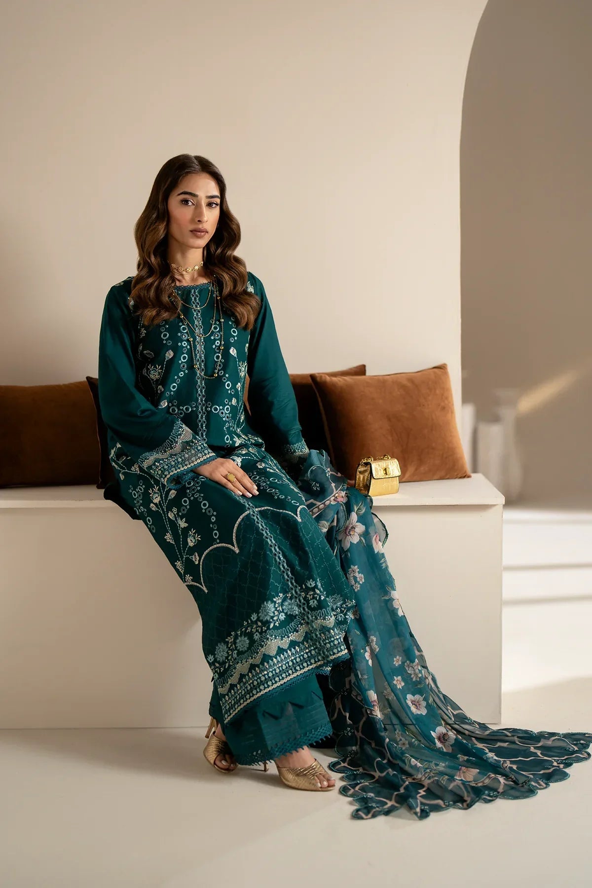 Azzal | Aghaaz Luxury Lawn | Mehr XL