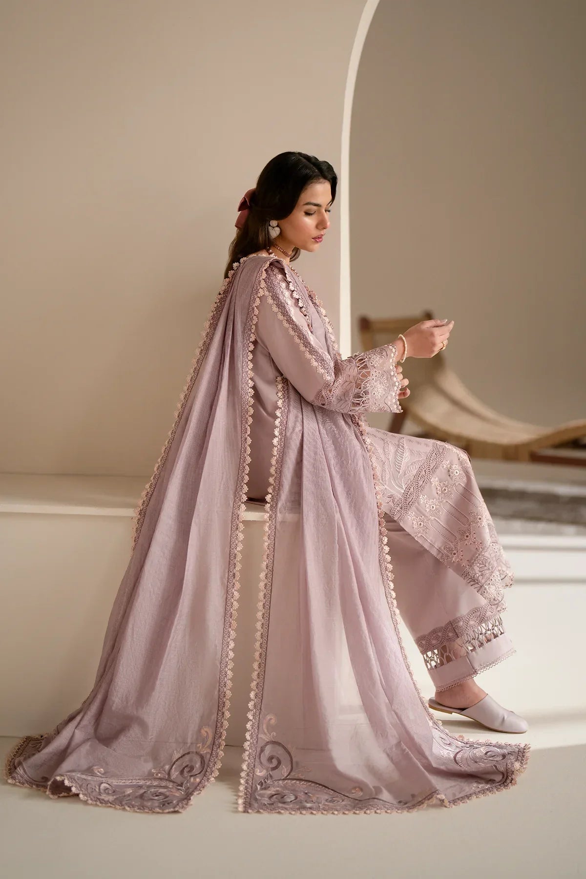 Azzal | Aghaaz Luxury Lawn | Rukhsaar Custom Size