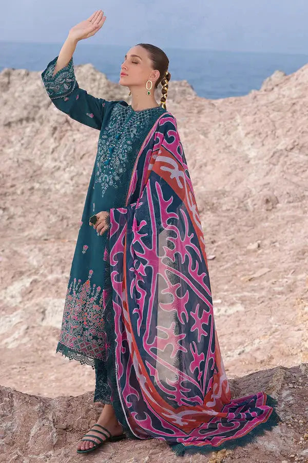 Ayzel | Tropicana Lawn 24 | Peacock - Pakistani Designer Dress - by Ayzel | Type: Casuals - 100% Original at Saira Sultan