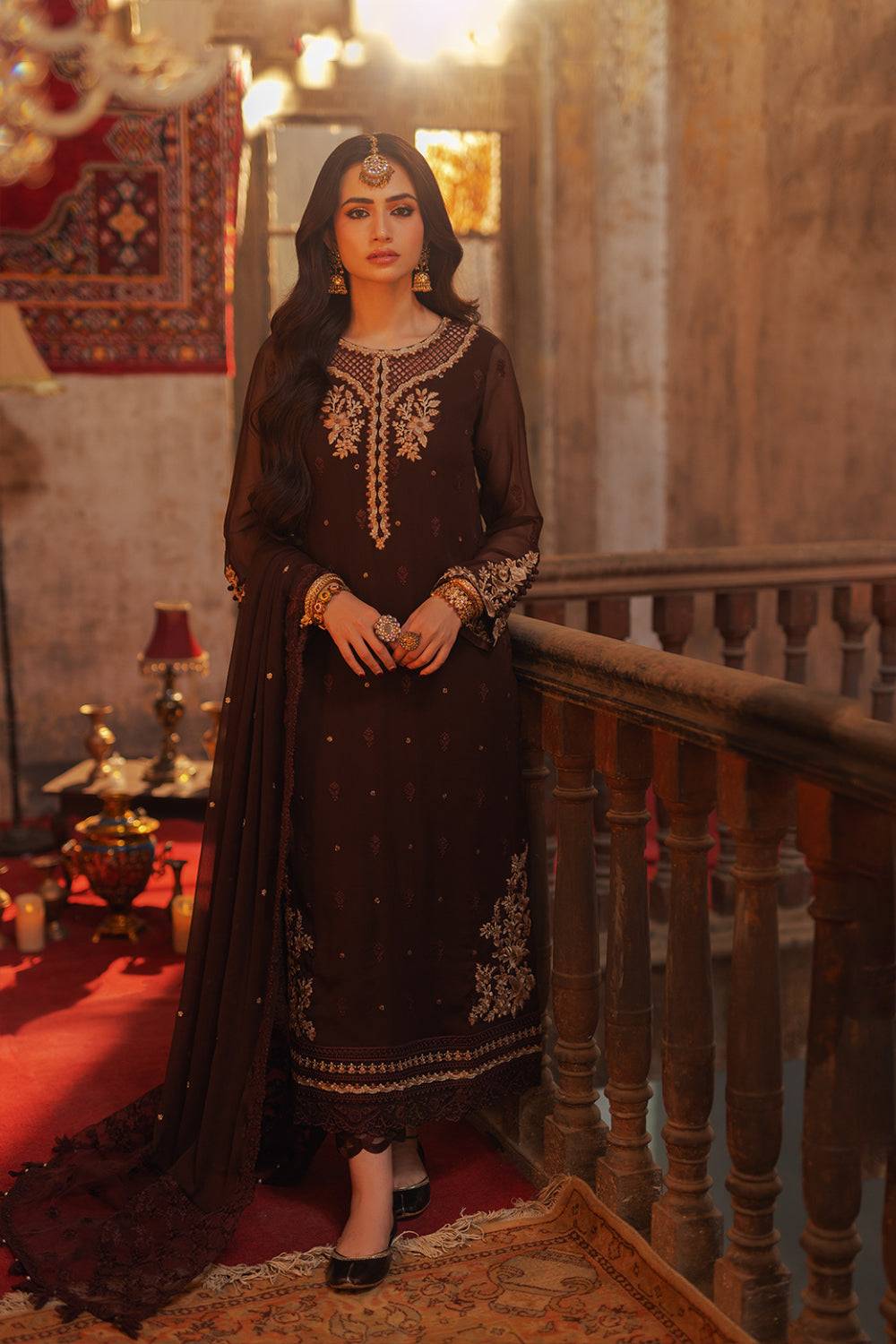 Azure | Ensembles Embroidered Formals | Amber Aura - Pakistani Designer Dress - by Azure | Type: Formal - 100% Original at Saira Sultan