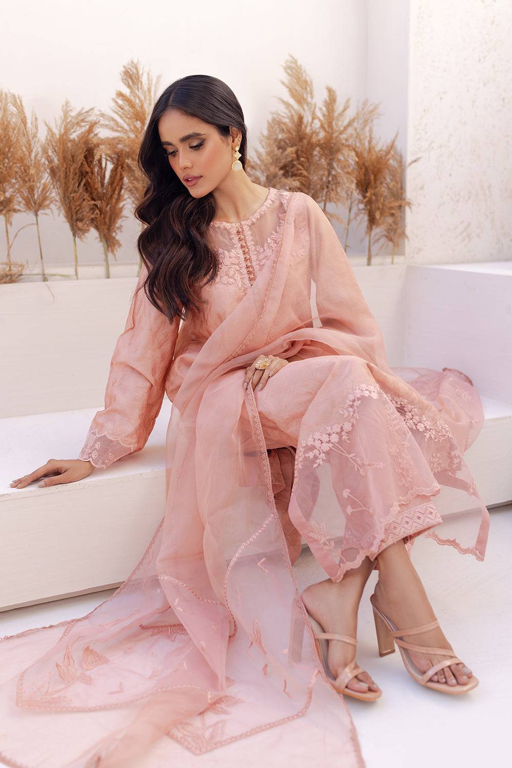 Azure | Ensembles Embroidered Formals | Melon Mirage - Pakistani Designer Dress - by Azure | Type: Formal - 100% Original at Saira Sultan