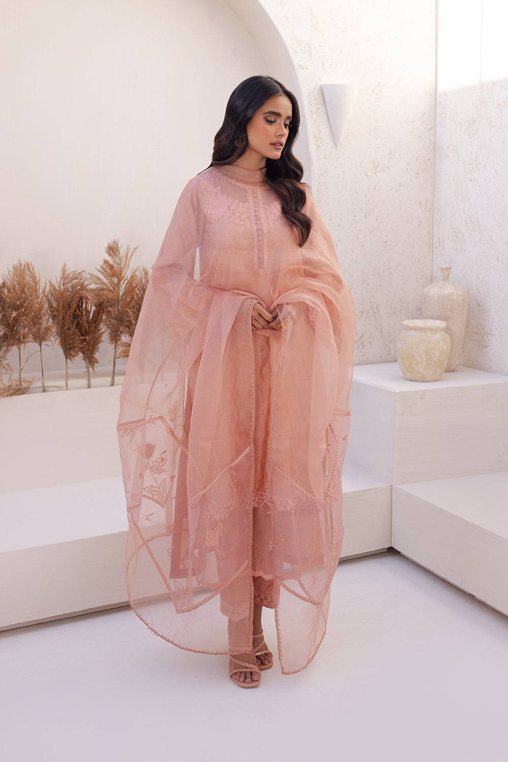 Azure | Ensembles Embroidered Formals | Melon Mirage - Pakistani Designer Dress - by Azure | Type: Formal - 100% Original at Saira Sultan