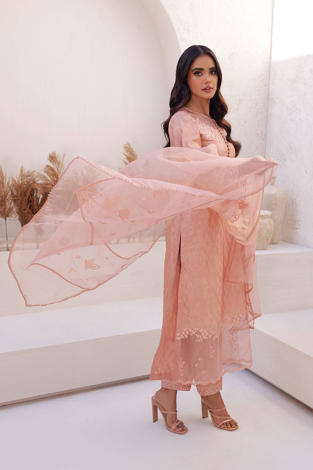 Azure | Ensembles Embroidered Formals | Melon Mirage - Pakistani Designer Dress - by Azure | Type: Formal - 100% Original at Saira Sultan