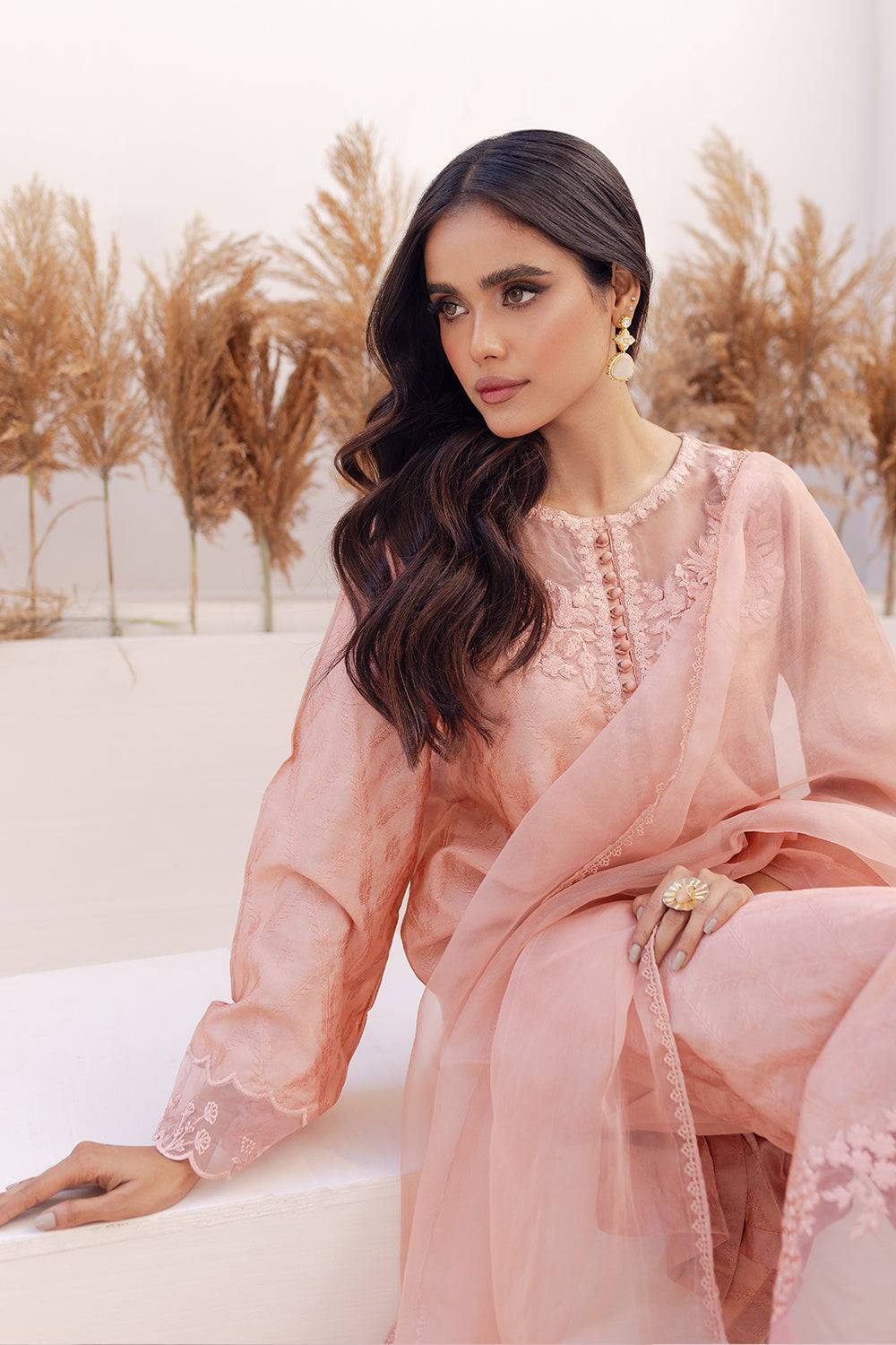 Azure | Ensembles Embroidered Formals | Melon Mirage - Pakistani Designer Dress - by Azure | Type: Formal - 100% Original at Saira Sultan