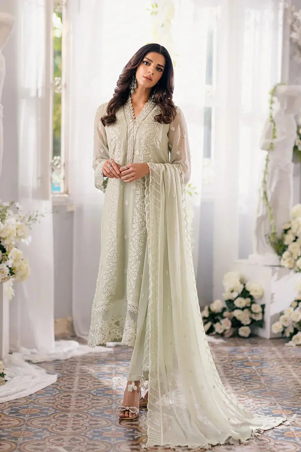 Azure | Ensembles Embroidered Formals | Enchanted Moss - Pakistani Designer Dress - by Azure | Type: Formal - 100% Original at Saira Sultan