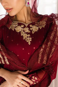 Azure | Ensembles Embroidered Formals | Garnet Glam - Pakistani Designer Dress - by Azure | Type: Formal - 100% Original at Saira Sultan