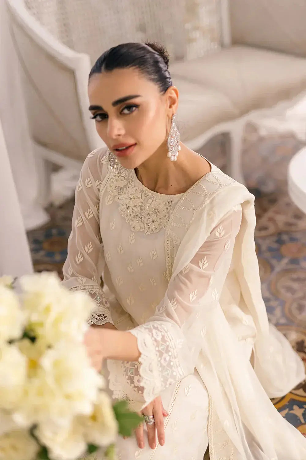 Azure | Ensembles Embroidered Formals | Angelic Frost - Pakistani Designer Dress - by Azure | Type: Formal - 100% Original at Saira Sultan