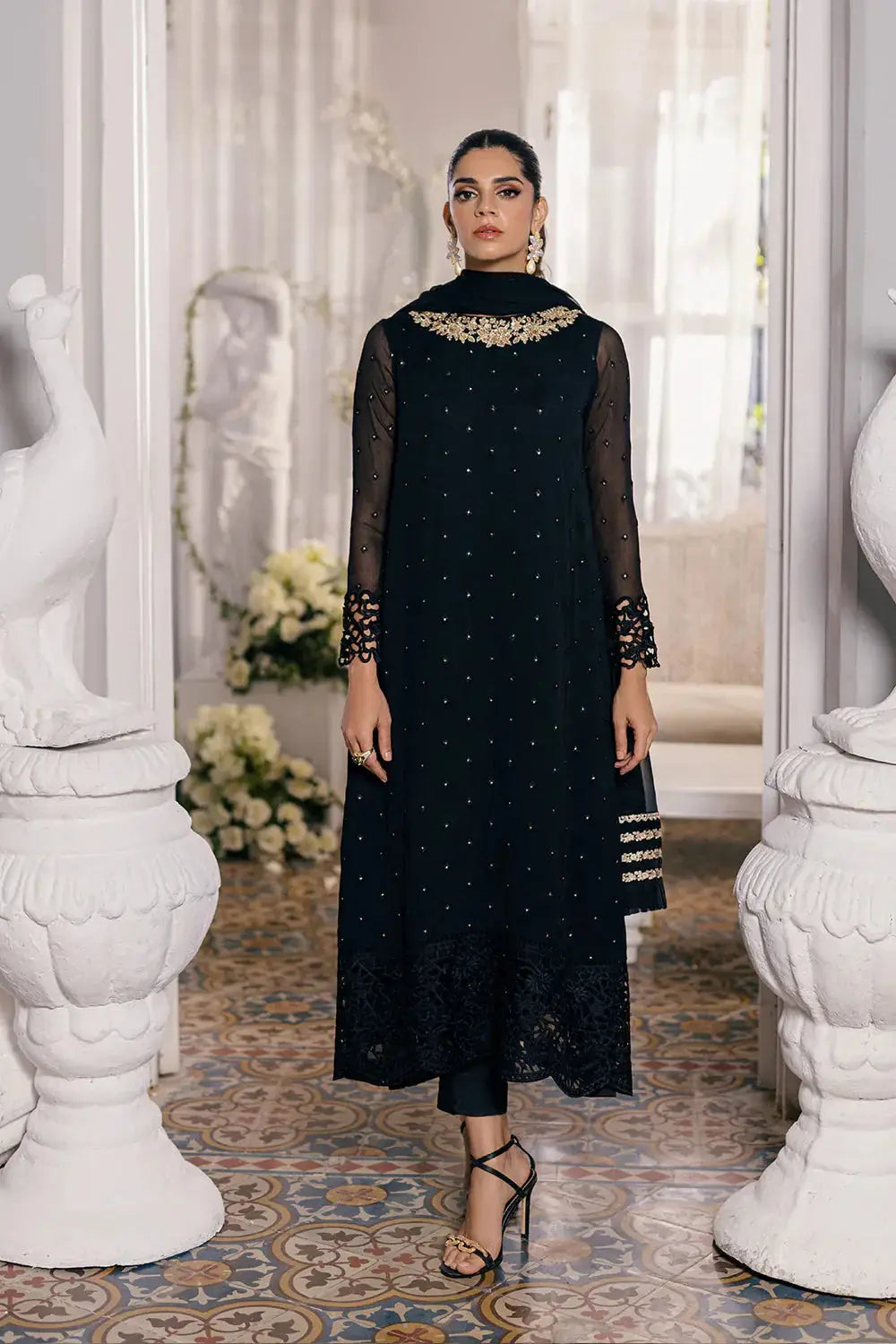 Azure | Ensembles Embroidered Formals | Midnight Glow - Pakistani Designer Dress - by Azure | Type: Formal - 100% Original at Saira Sultan