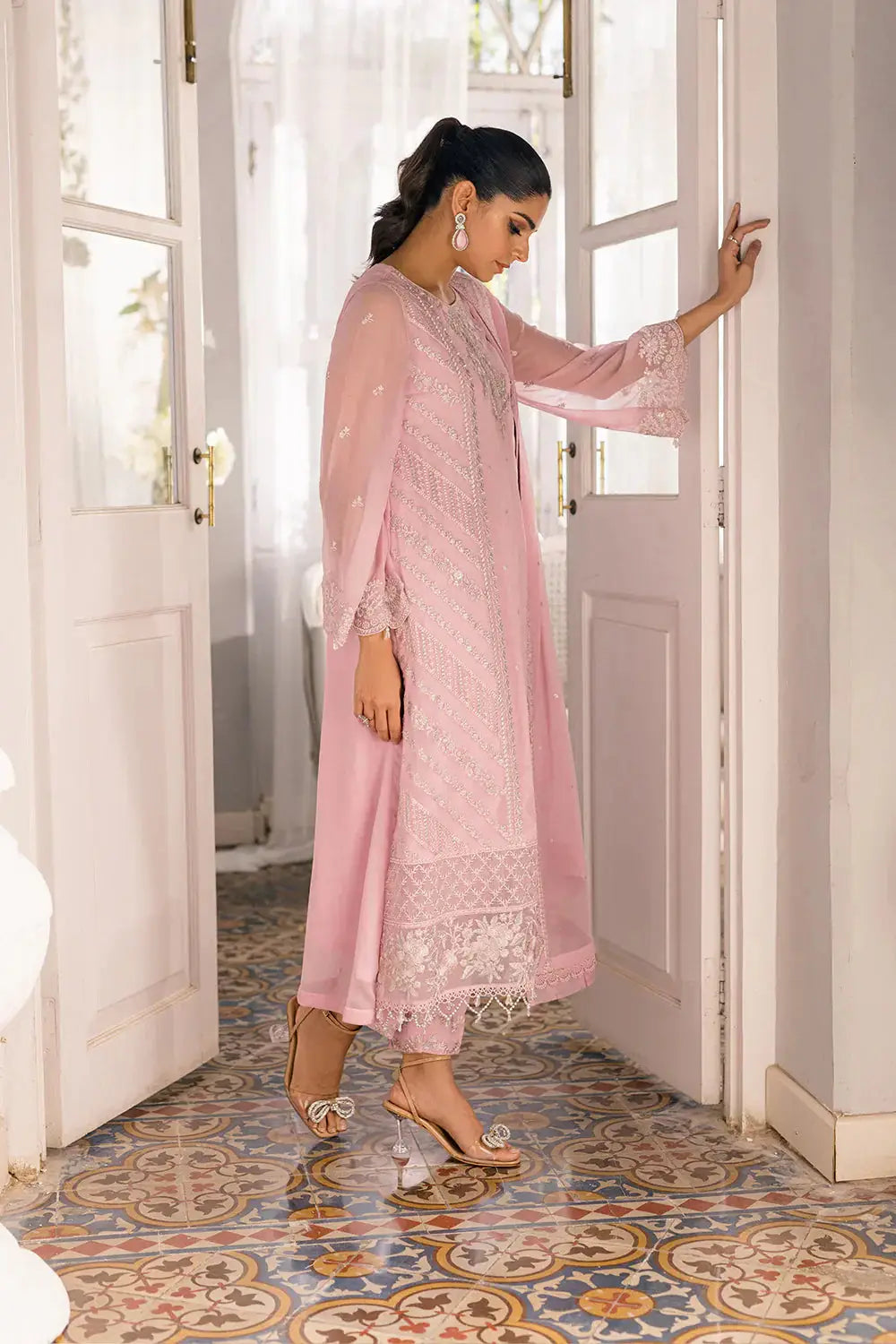 Azure | Ensembles Embroidered Formals | Tender Tulip - Pakistani Designer Dress - by Azure | Type: Luxury - 100% Original at Saira Sultan