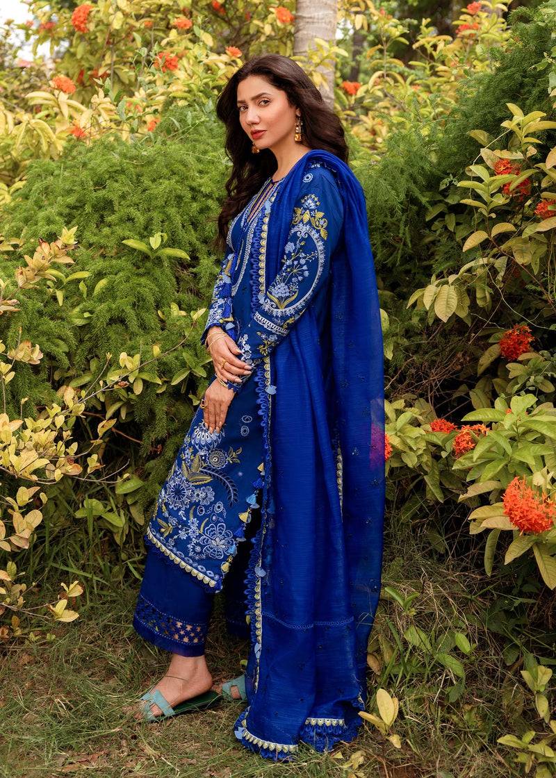 Sadaf Fawad Khan | Lawn 24 | Dalia (A) - Pakistani Designer Dress - by Sadaf Fawad Khan | Type: Luxury - 100% Original at Saira Sultan