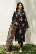 Baroque | Lawn Collection 24 | UF-208 - Pakistani Designer Dress - by Baroque | Type: Luxury - 100% Original at Saira Sultan