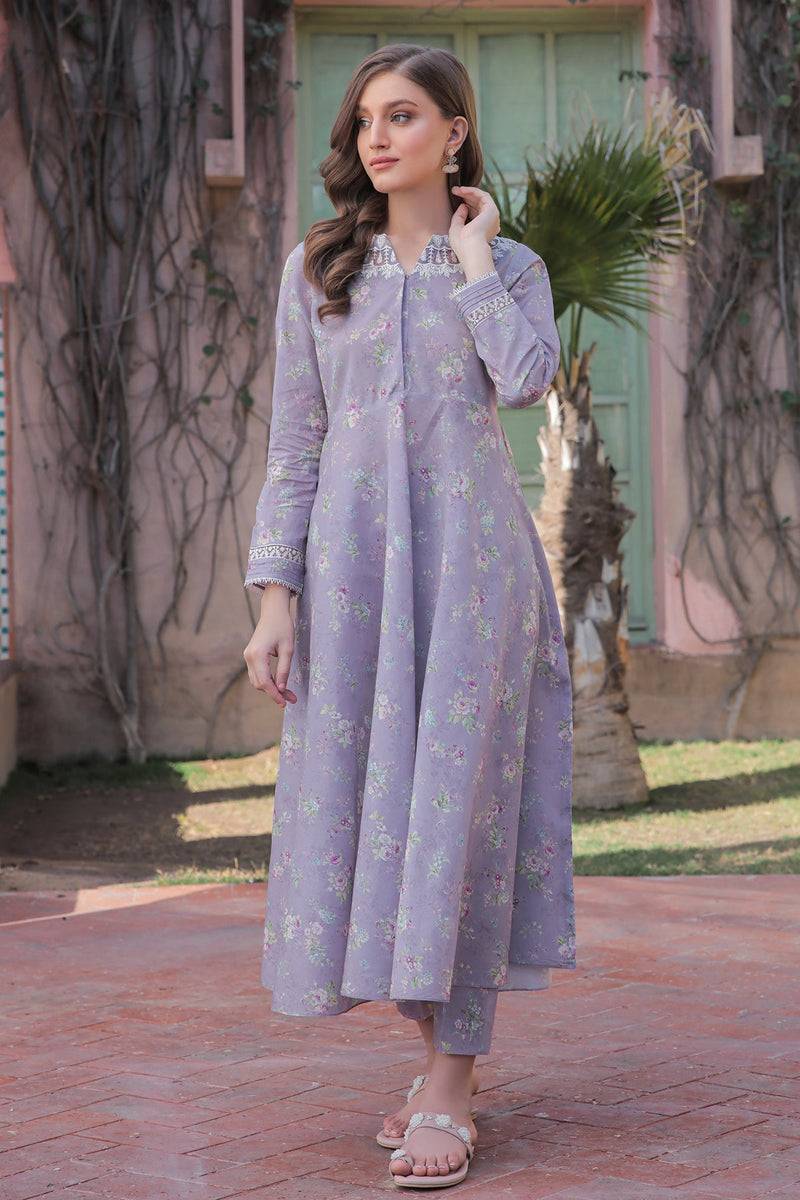 Baroque | Lawn Collection 24 | UF-324 - Pakistani Designer Dress - by Baroque | Type: Luxury - 100% Original at Saira Sultan