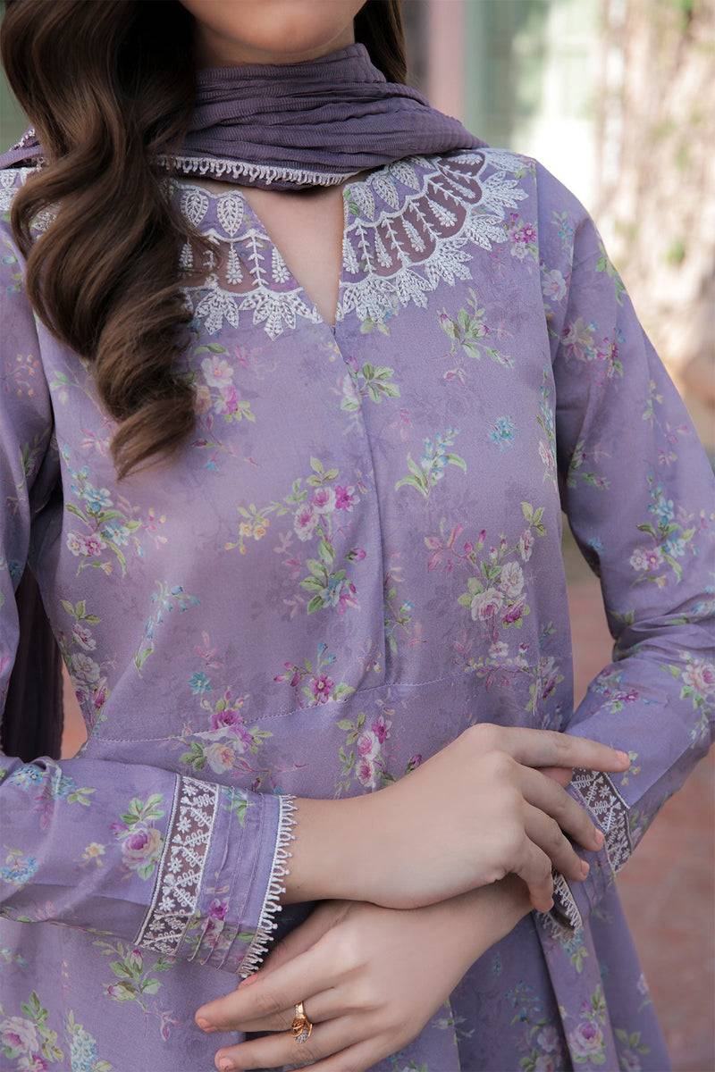 Baroque | Lawn Collection 24 | UF-324 - Pakistani Designer Dress - by Baroque | Type: Luxury - 100% Original at Saira Sultan