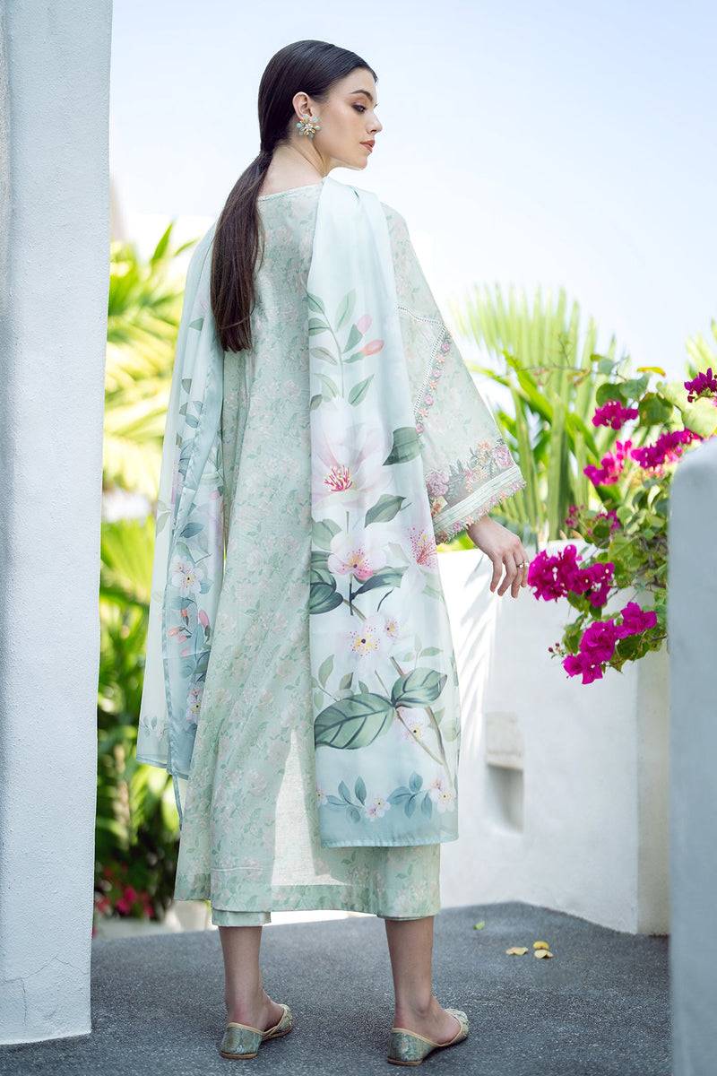 Baroque | Lawn Collection 24 | UF-550 - Pakistani Designer Dress - by Baroque | Type: Luxury - 100% Original at Saira Sultan