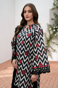 Baroque | Lawn Collection 24 | UF-537 - Pakistani Designer Dress - by Baroque | Type: Luxury - 100% Original at Saira Sultan
