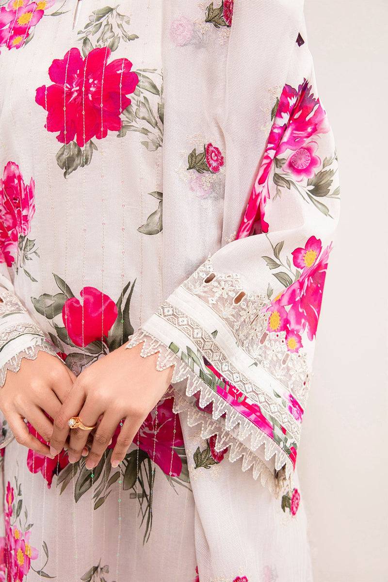 Baroque | Lawn Collection 24 | UF-347 - Pakistani Designer Dress - by Baroque | Type: Luxury - 100% Original at Saira Sultan