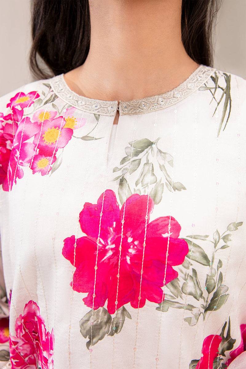 Baroque | Lawn Collection 24 | UF-347 - Pakistani Designer Dress - by Baroque | Type: Luxury - 100% Original at Saira Sultan