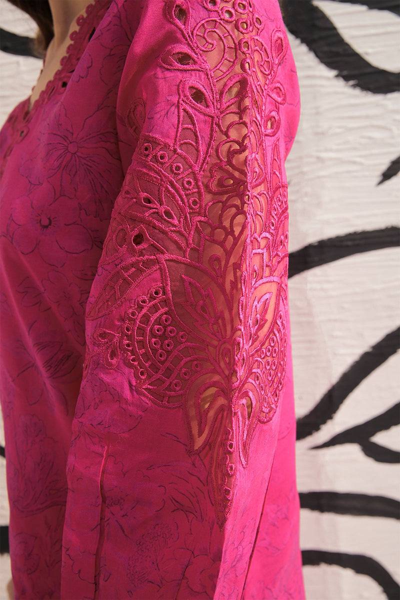 Baroque | Lawn Collection 24 | UF-308 - Pakistani Designer Dress - by Baroque | Type: Luxury - 100% Original at Saira Sultan