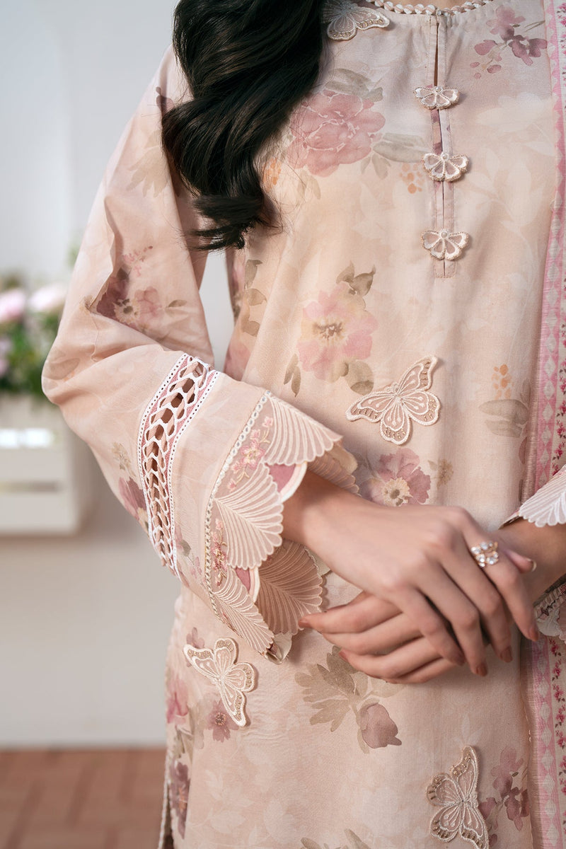 Baroque | Lawn Collection 24 | UF-527 - Pakistani Designer Dress - by Baroque | Type: Luxury - 100% Original at Saira Sultan