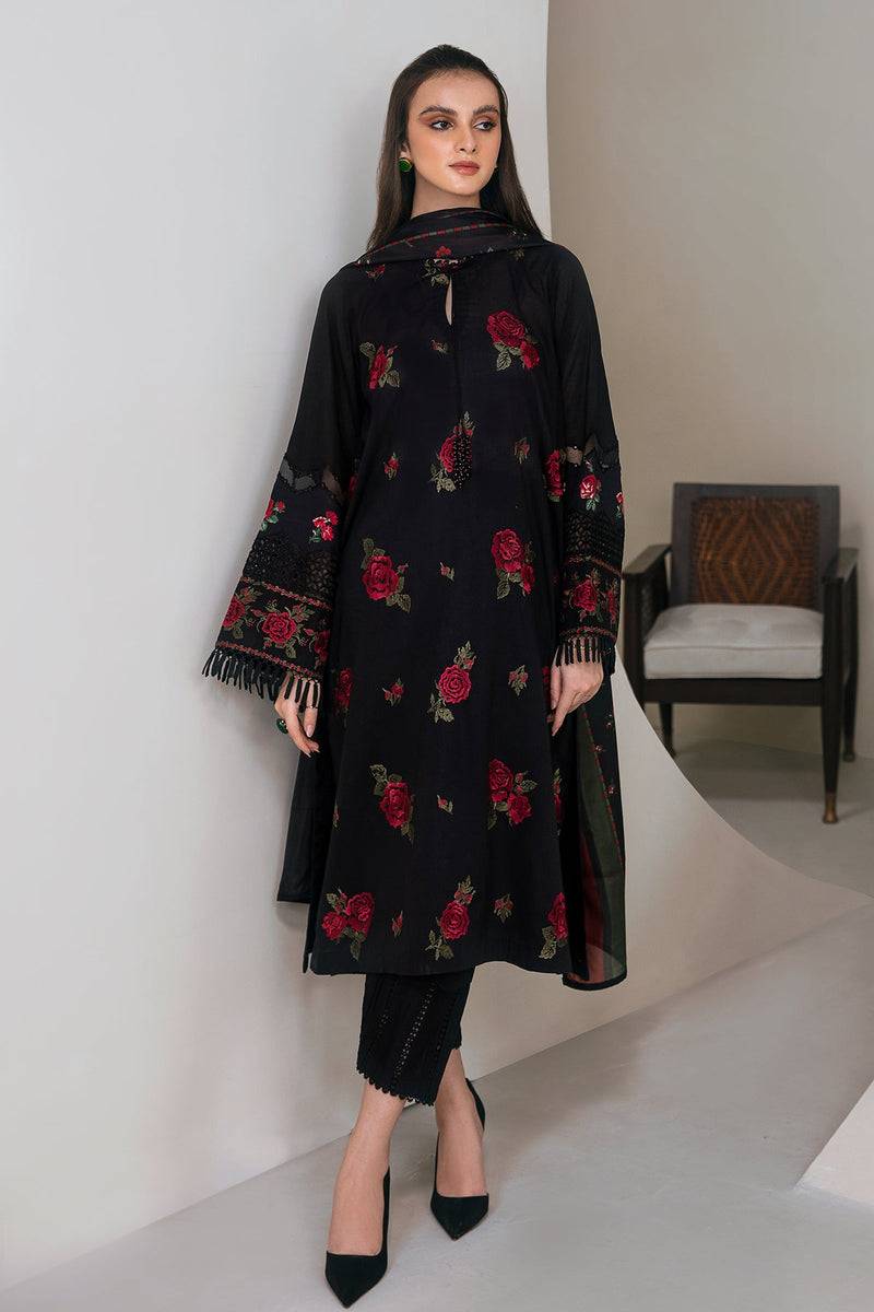 Baroque | Lawn Collection 24 | UF-361 - Pakistani Designer Dress - by Baroque | Type: Luxury - 100% Original at Saira Sultan
