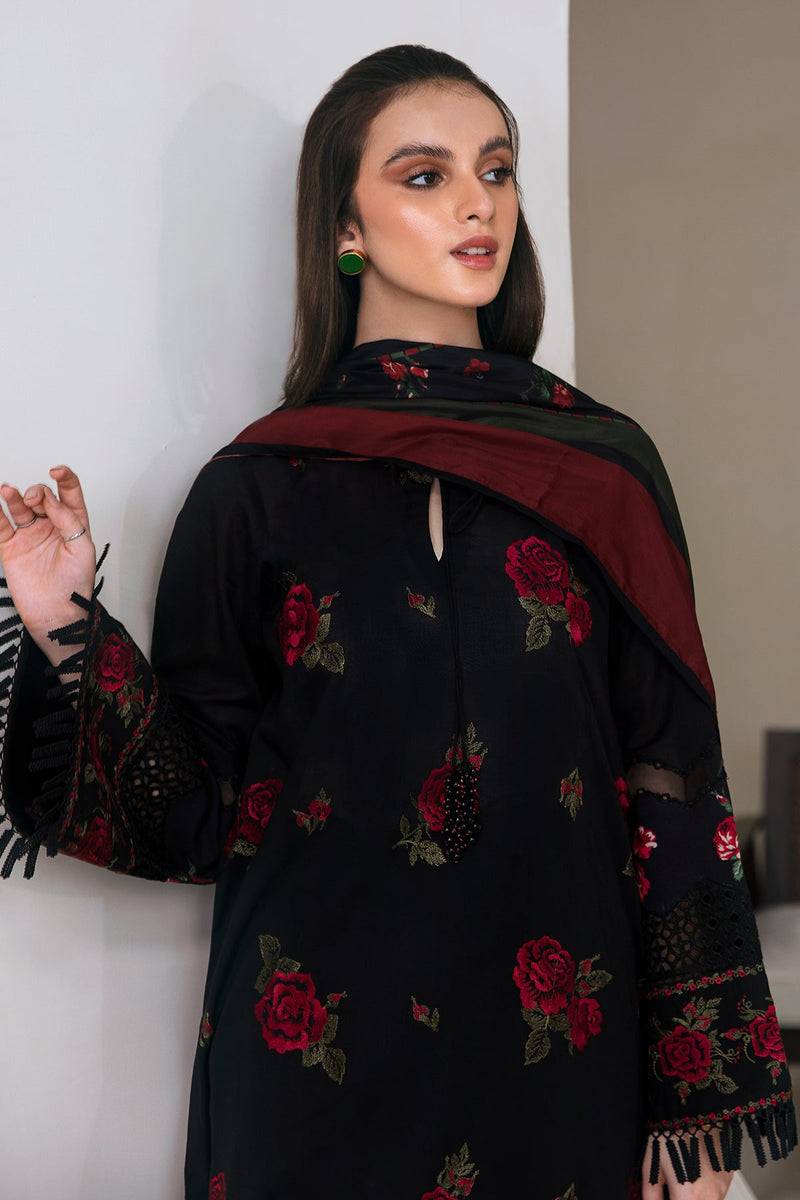 Baroque | Lawn Collection 24 | UF-361 - Pakistani Designer Dress - by Baroque | Type: Luxury - 100% Original at Saira Sultan
