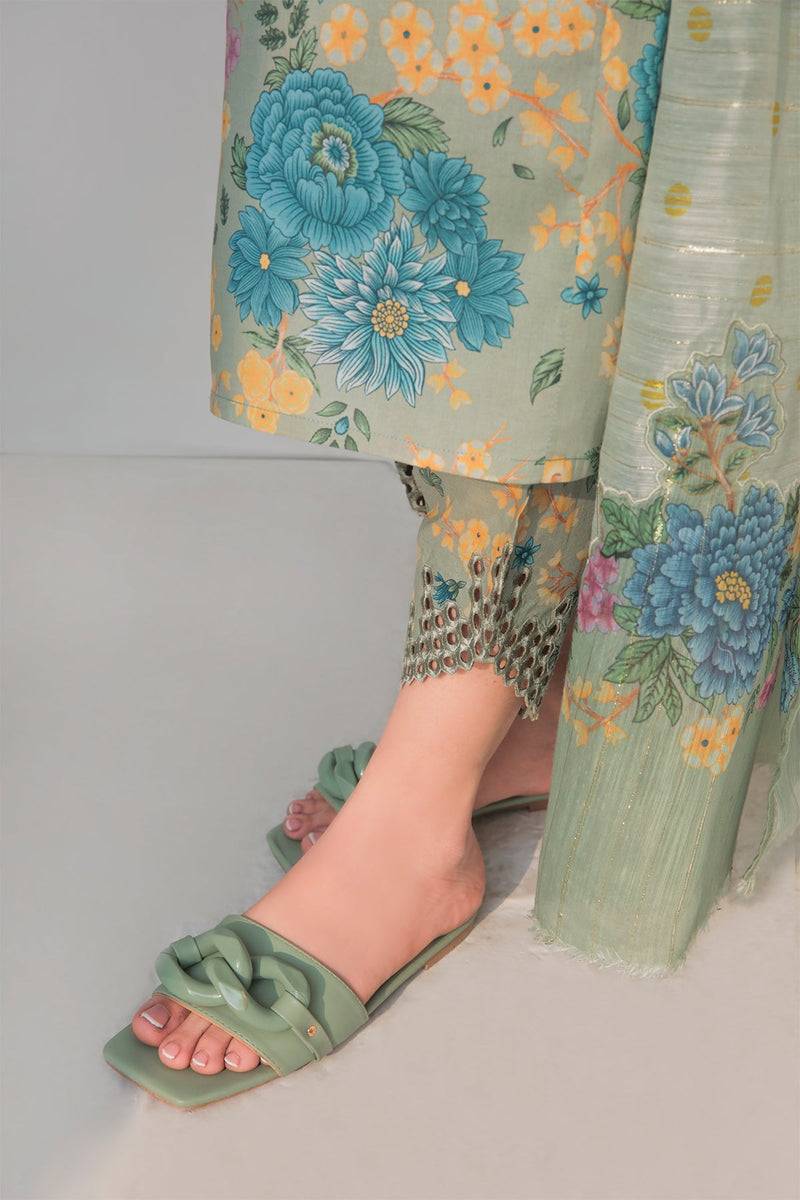 Baroque | Lawn Collection 24 | UF-310 - Pakistani Designer Dress - by Baroque | Type: Luxury - 100% Original at Saira Sultan
