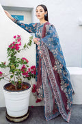 Baroque | Lawn Collection 24 | UF-554 - Pakistani Designer Dress - by Baroque | Type: Luxury - 100% Original at Saira Sultan