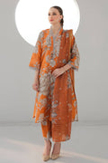 Baroque | Lawn Collection 24 | UF-312 - Pakistani Designer Dress - by Baroque | Type: Luxury - 100% Original at Saira Sultan