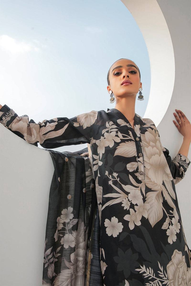 Baroque | Lawn Collection 24 | UF-313 - Pakistani Designer Dress - by Baroque | Type: Luxury - 100% Original at Saira Sultan