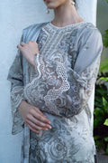 Baroque | Lawn Collection 24 | UF-557 - Pakistani Designer Dress - by Baroque | Type: Luxury - 100% Original at Saira Sultan
