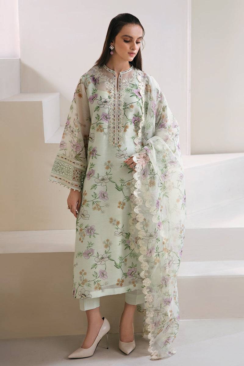 Baroque | Lawn Collection 24 | UF-367 - Pakistani Designer Dress - by Baroque | Type: Luxury - 100% Original at Saira Sultan