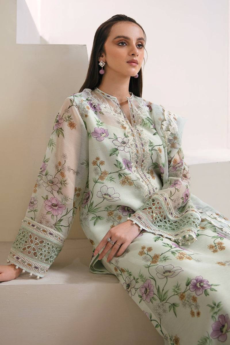 Baroque | Lawn Collection 24 | UF-367 - Pakistani Designer Dress - by Baroque | Type: Luxury - 100% Original at Saira Sultan