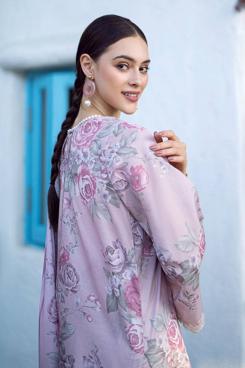 Baroque | Lawn Collection 24 | UF-558 - Pakistani Designer Dress - by Baroque | Type: Luxury - 100% Original at Saira Sultan