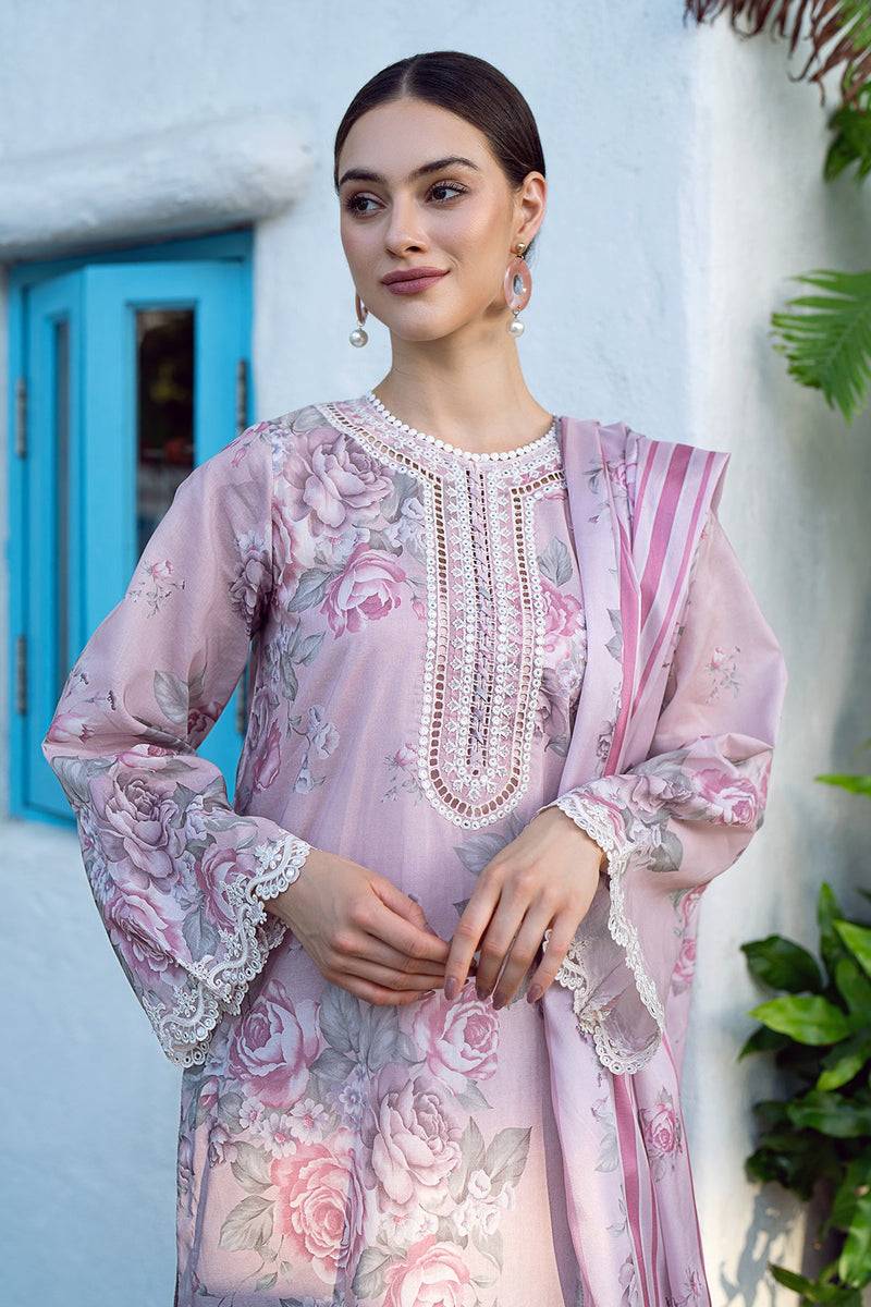 Baroque | Lawn Collection 24 | UF-558 - Pakistani Designer Dress - by Baroque | Type: Luxury - 100% Original at Saira Sultan