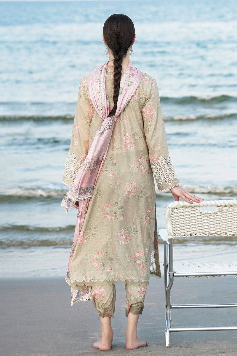 Baroque | Lawn Collection 24 | UF-560 - Pakistani Designer Dress - by Baroque | Type: Luxury - 100% Original at Saira Sultan