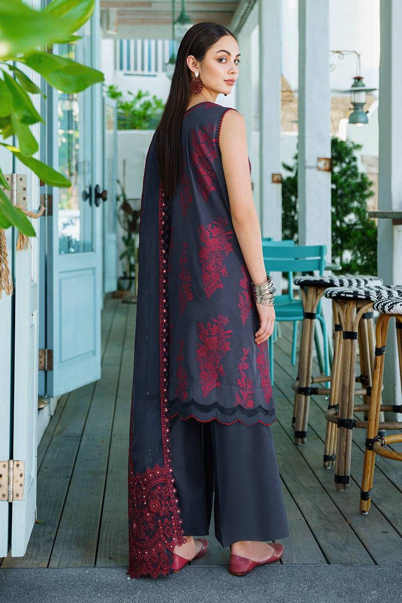 Baroque | Lawn Collection 24 | UF-567 - Pakistani Designer Dress - by Baroque | Type: Luxury - 100% Original at Saira Sultan