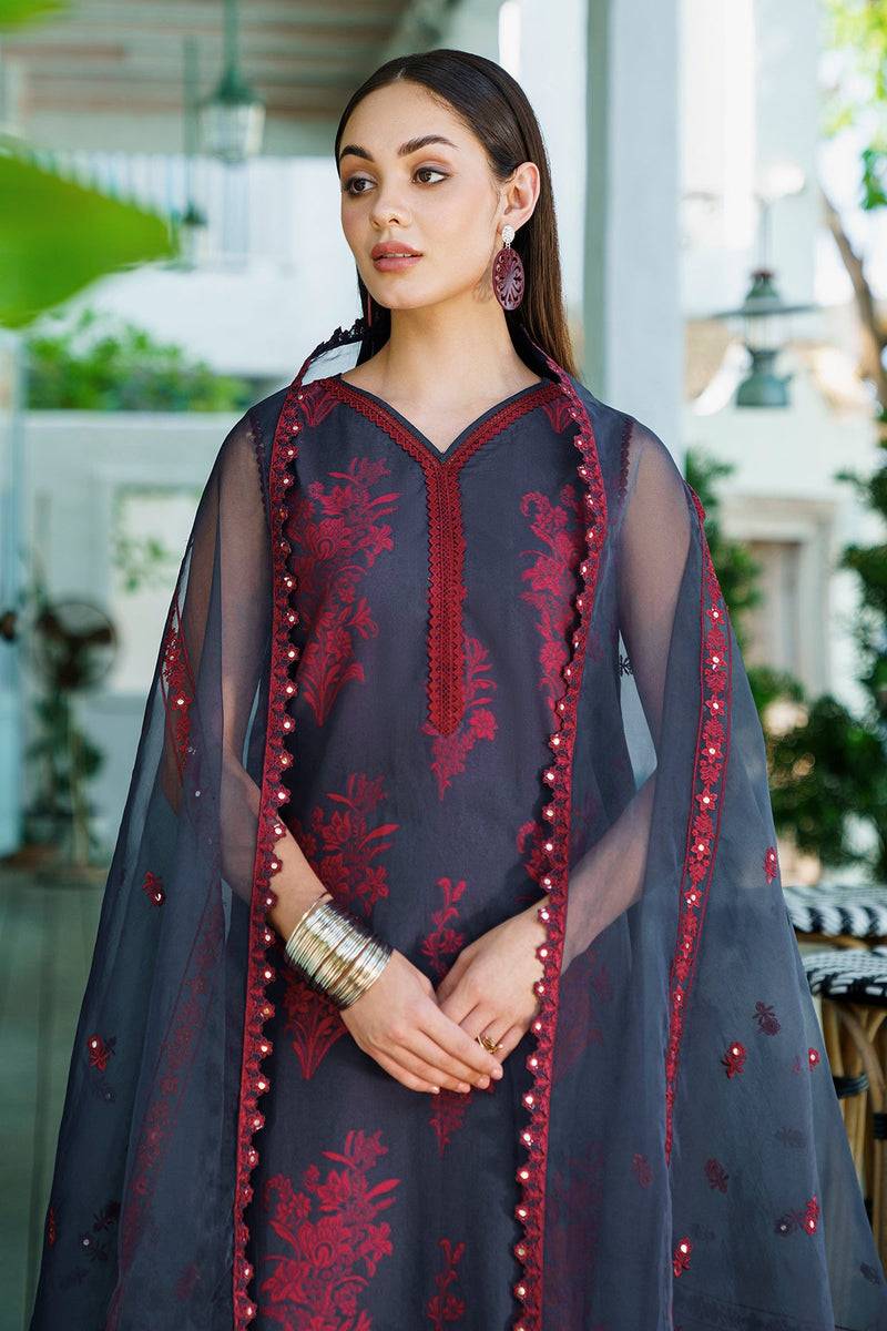 Baroque | Lawn Collection 24 | UF-567 - Pakistani Designer Dress - by Baroque | Type: Luxury - 100% Original at Saira Sultan