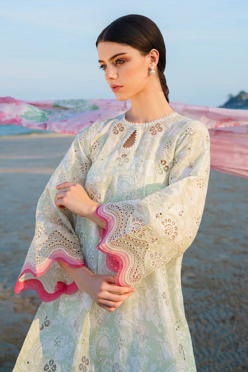 Baroque | Lawn Collection 24 | UF-569 - Pakistani Designer Dress - by Baroque | Type: Luxury - 100% Original at Saira Sultan