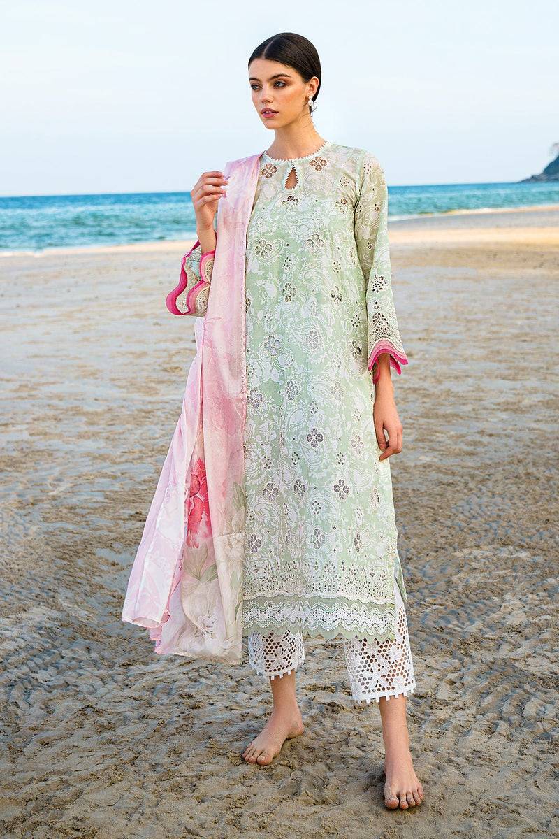 Baroque | Lawn Collection 24 | UF-569 - Pakistani Designer Dress - by Baroque | Type: Luxury - 100% Original at Saira Sultan